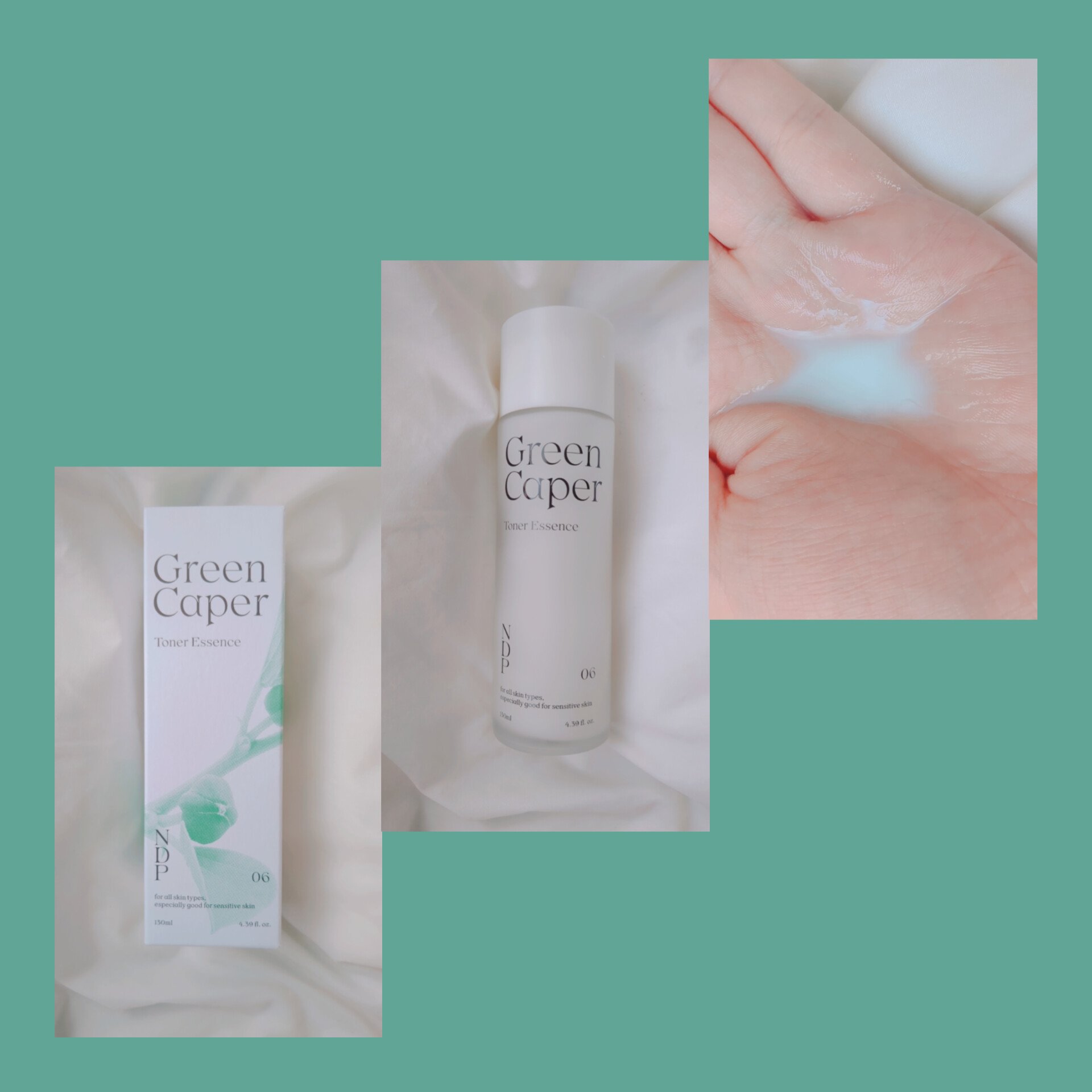 Green Caper Toner Essence/NATURAL DERMA PROJECT/化粧水を使ったクチコミ（1枚目）