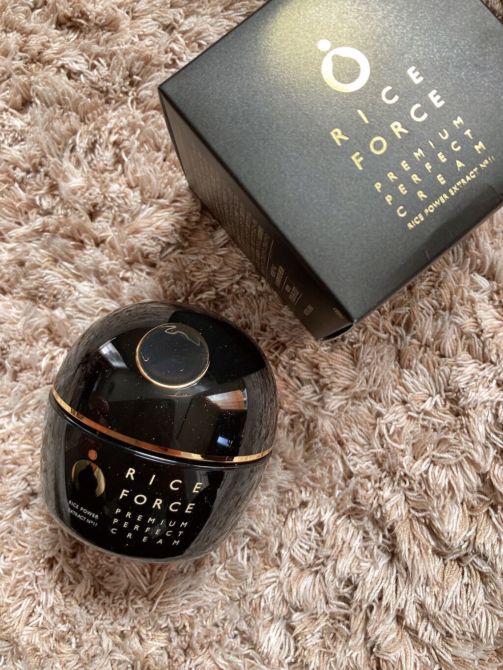 プレミアムパーフェクトクリーム/ライスフォース/フェイスクリームを使ったクチコミ（1枚目）