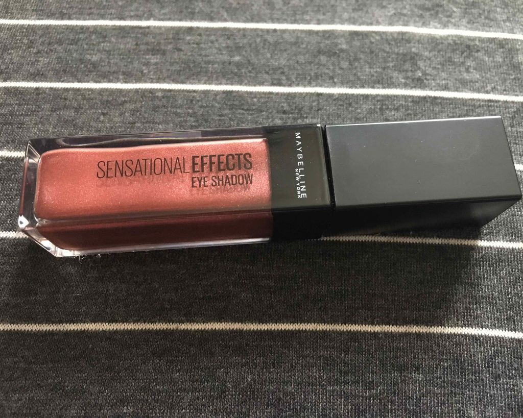 センセーショナルエフェクト アイシャドウ/MAYBELLINE NEW YORK/リキッドアイシャドウを使ったクチコミ(1枚目)