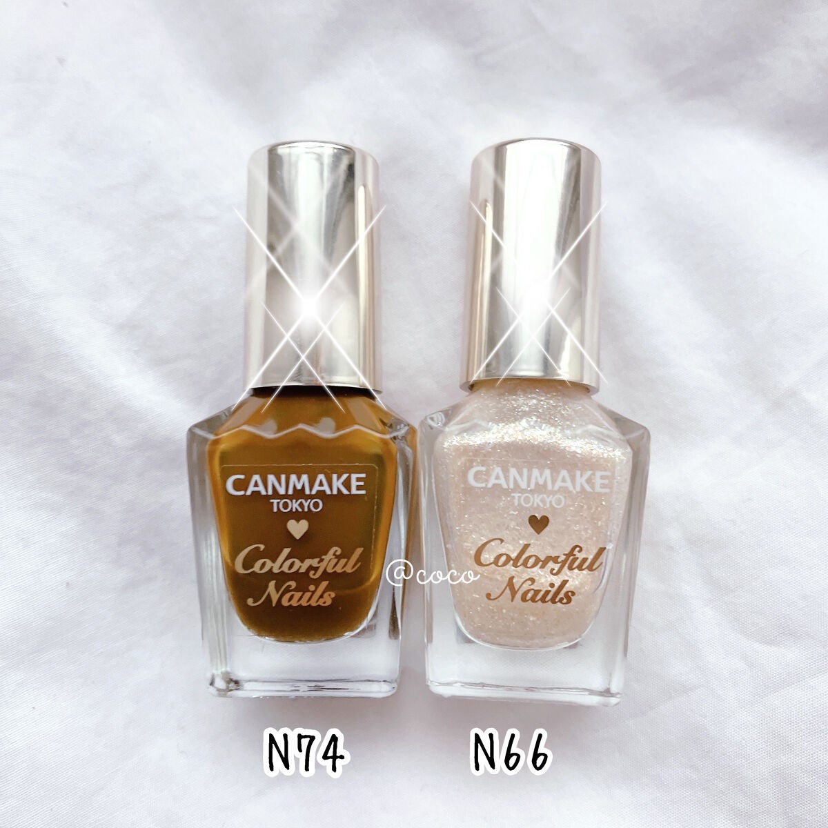 カラフルネイルズ/キャンメイク/マニキュアを使ったクチコミ(4枚目)