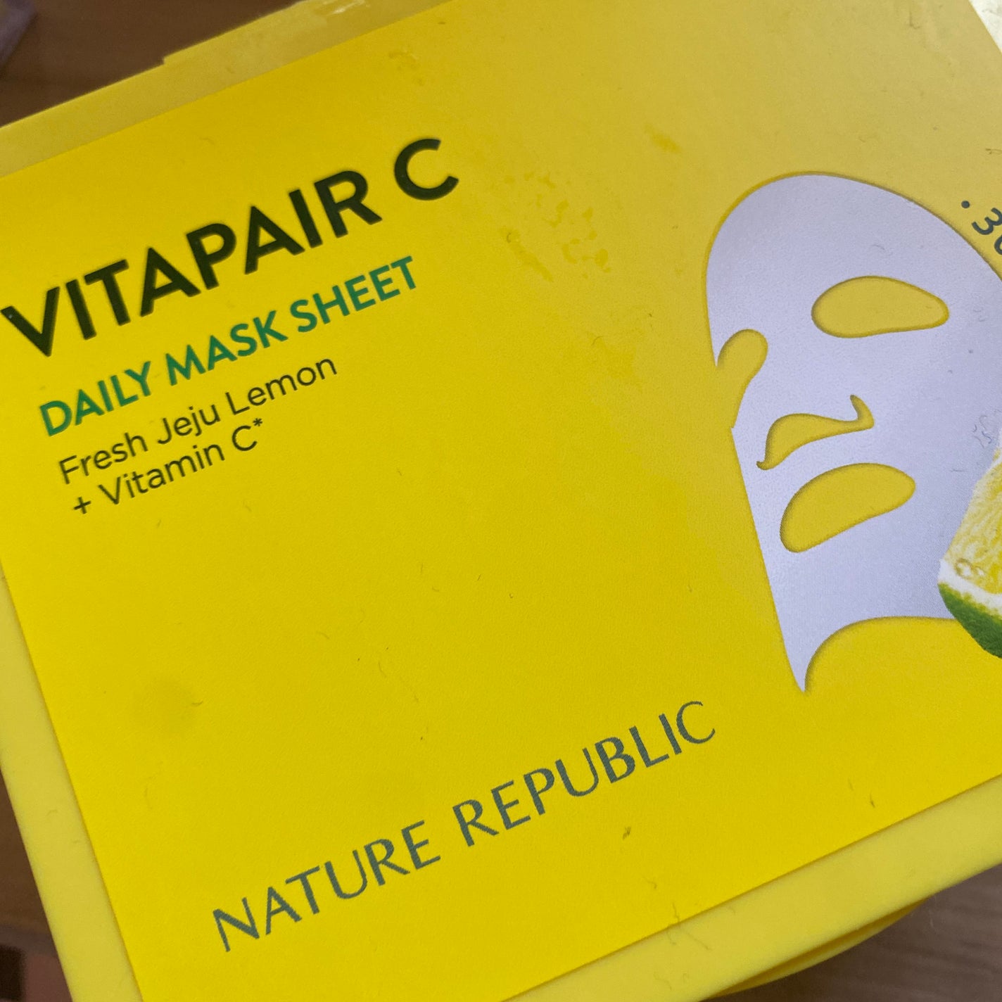 ビタペアCデイリーシートマスク/ネイチャーリパブリック/シートマスク・パックを使ったクチコミ(1枚目)