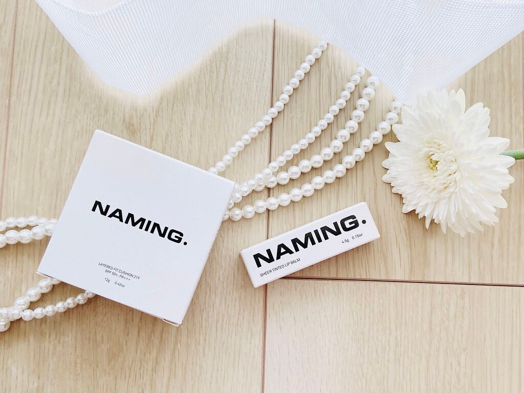 シアティンテッドリップバーム/NAMING./口紅を使ったクチコミ(3枚目)