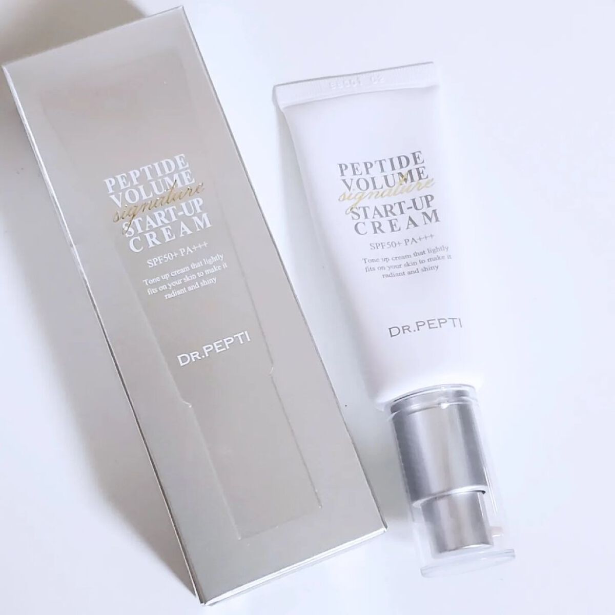 ペプチドボリュームシグネチャースタートアップクリーム/DR.PEPTI/化粧下地を使ったクチコミ（1枚目）