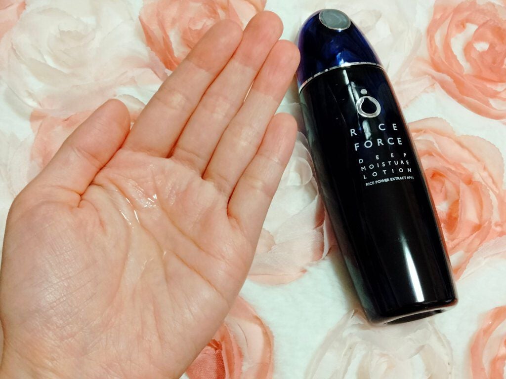 ディープモイスチュアローション/ライスフォース/化粧水を使ったクチコミ(2枚目)