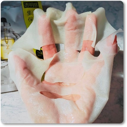 原液美容100マスク VC&レチノール/ONE STONE TWO BIRDS/シートマスク・パックを使ったクチコミ(4枚目)