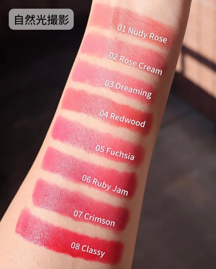 クリームドゥローズティント/dasique/リップティントを使ったクチコミ(5枚目)