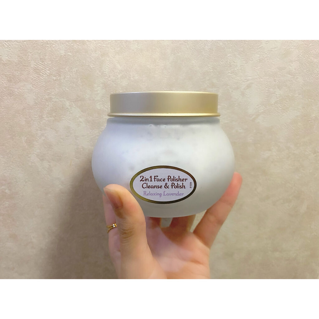 フェイスポリッシャー リラクシング(ラベンダー)/SABON/スクラブ・ゴマージュを使ったクチコミ（1枚目）