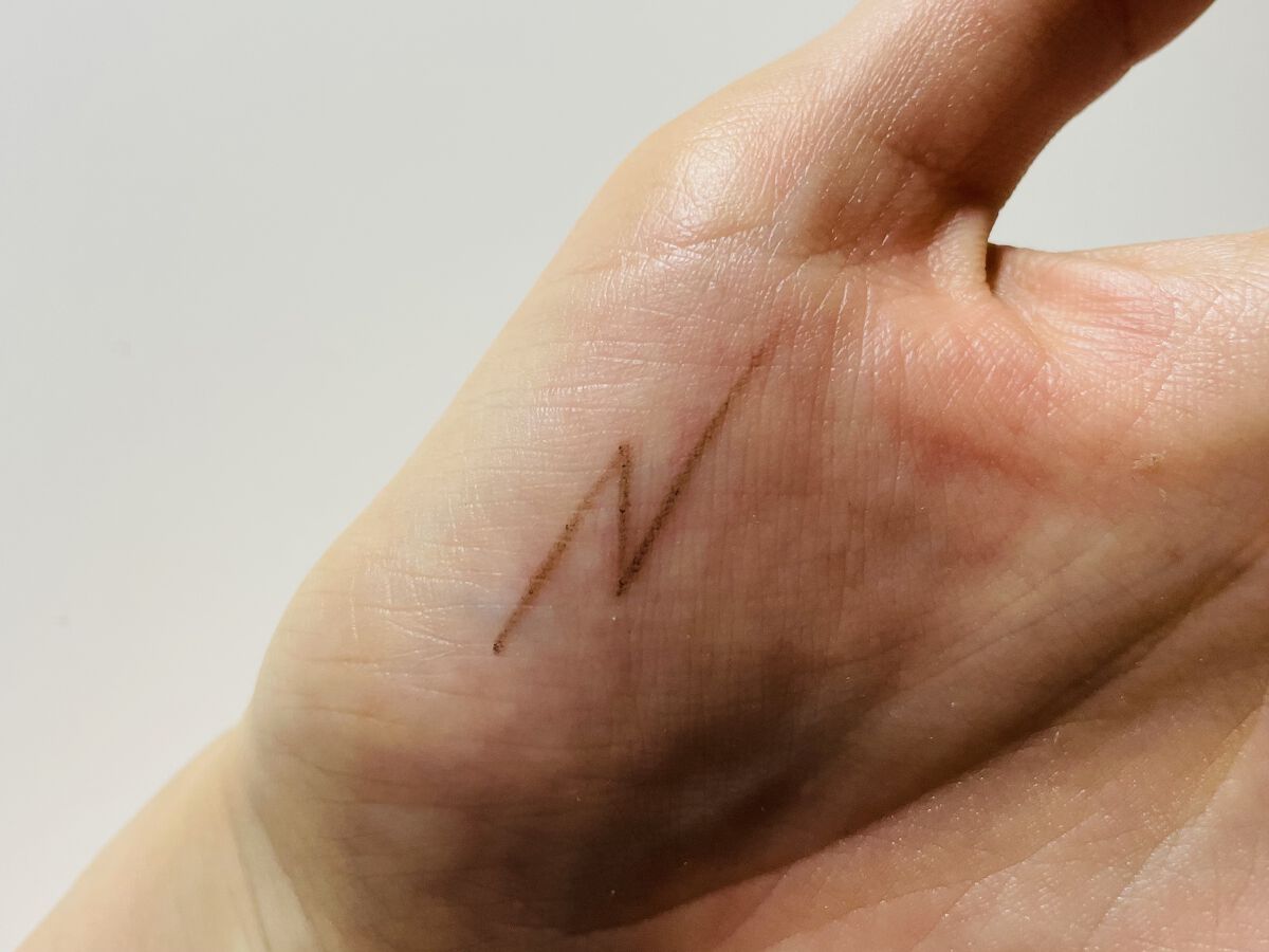 超細芯アイブロウ/CEZANNE/アイブロウペンシルを使ったクチコミ（2枚目）