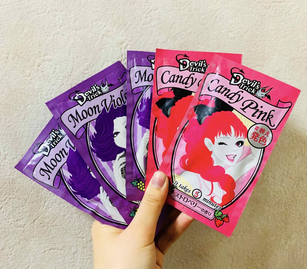 デビルズトリック/クイスクイス/ヘアカラーを使ったクチコミ（1枚目）