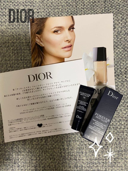 ディオールスキン フォーエヴァー フルイド グロウ/Dior/リキッドファンデーションを使ったクチコミ(1枚目)
