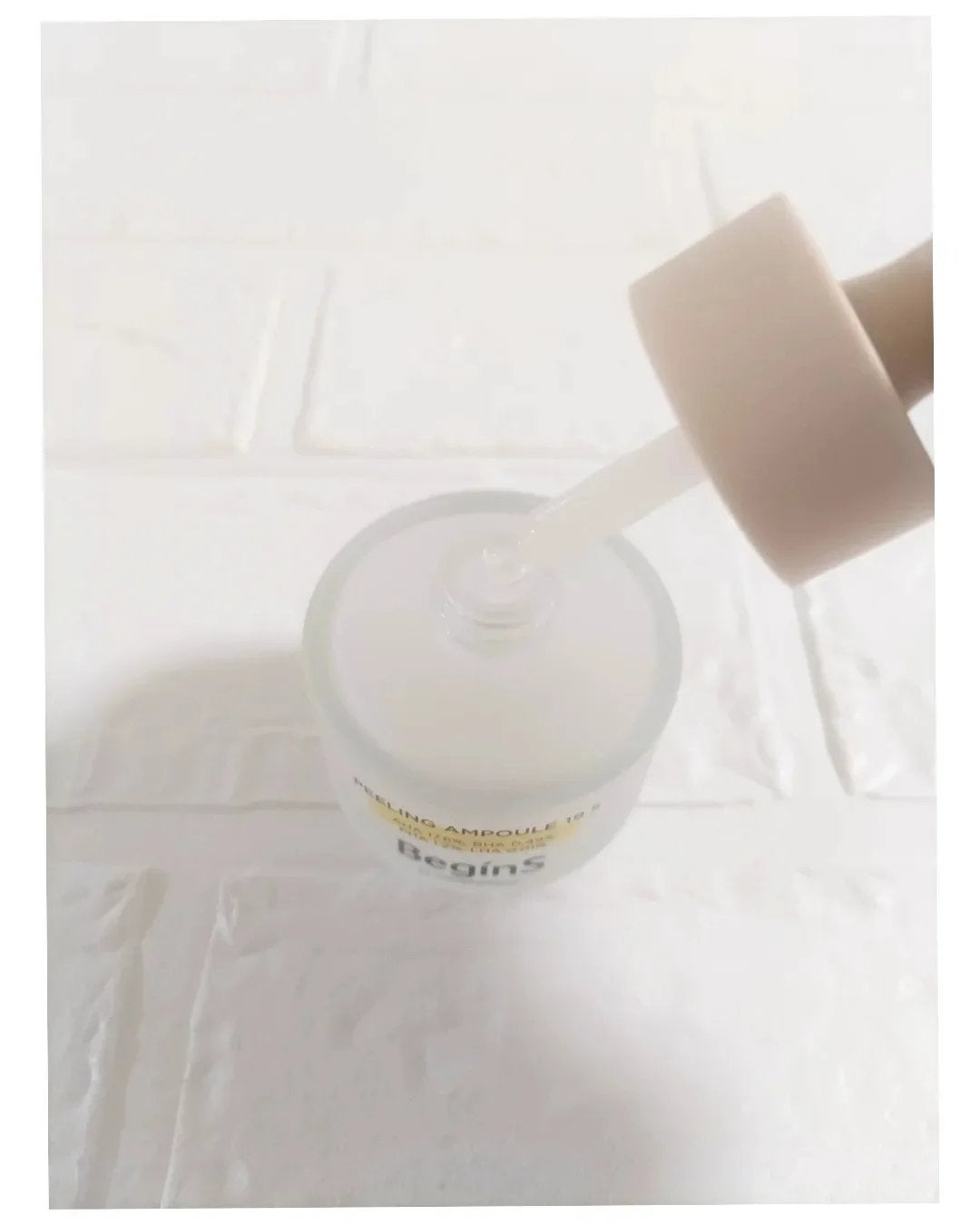 Peeling Ampoule 19.5/BeginS by JUNGSAEMMOOL/ピーリングを使ったクチコミ(3枚目)