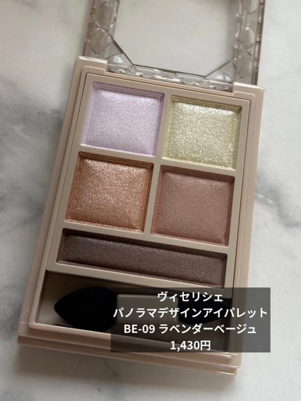 パノラマデザイン アイパレット/Visée/アイシャドウパレットを使ったクチコミ(2枚目)