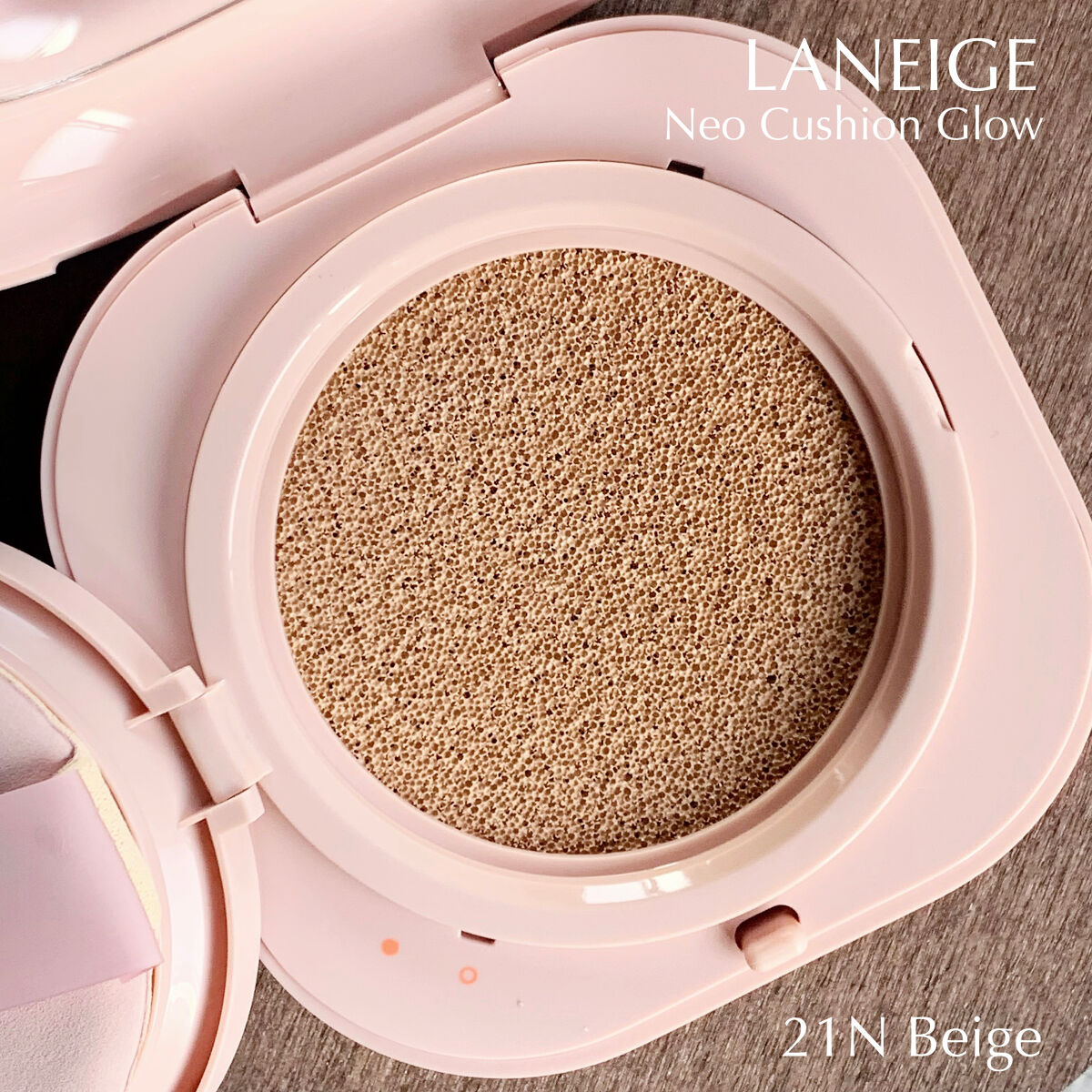 ネオクッション グロウ/LANEIGE/クッションファンデーションを使ったクチコミ（3枚目）