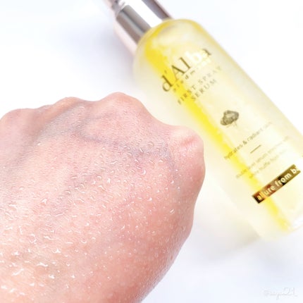 ダルバ ホワイトトリュフファーストスプレーセラム/ダルバ/ミスト状化粧水を使ったクチコミ(3枚目)