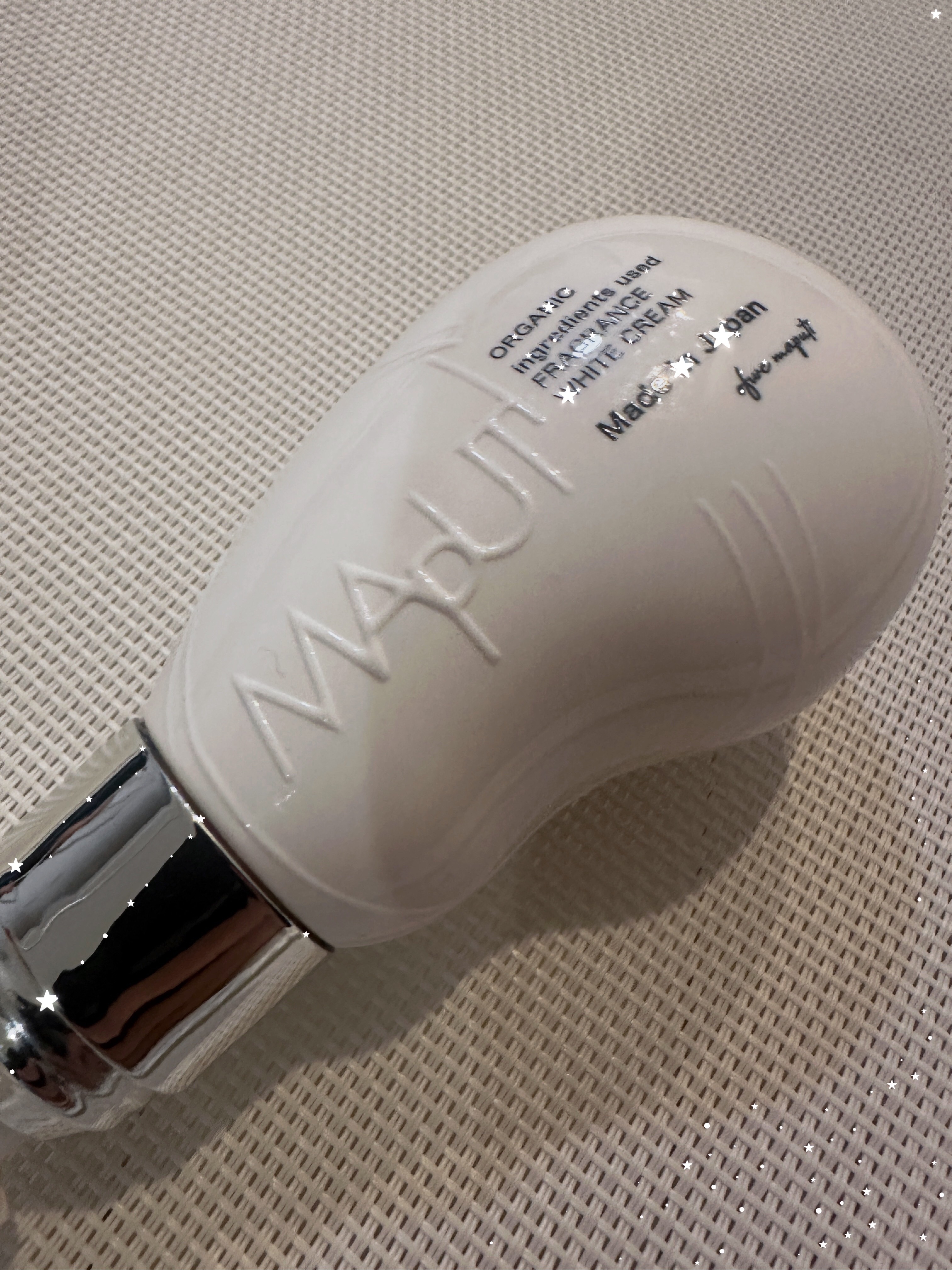 オーガニックフレグランスホワイトクリーム/MAPUTI/デリケートゾーンケアを使ったクチコミ（1枚目）