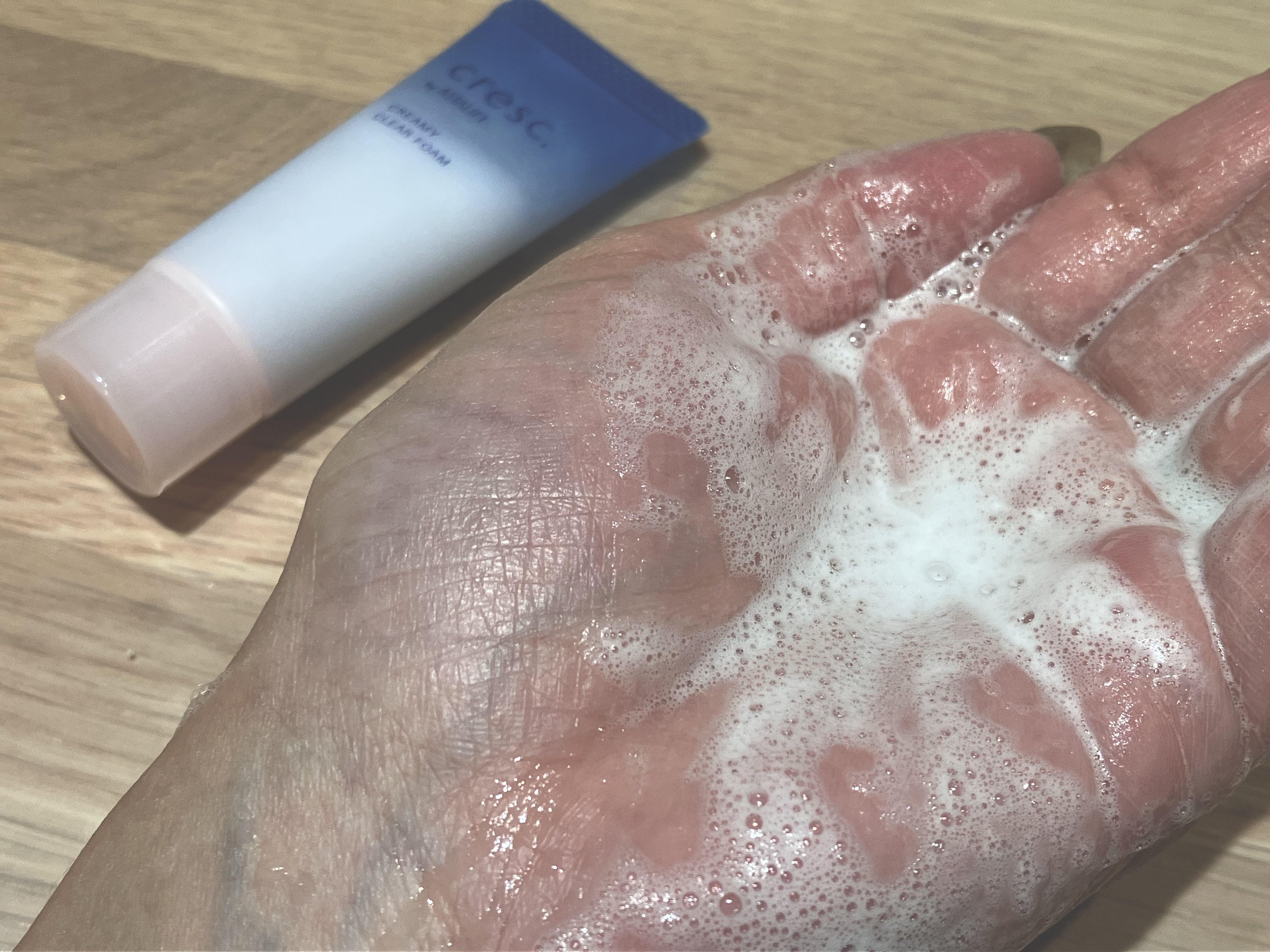 クリーミー クリアフォーム/cresc. by ASTALIFT/洗顔フォームを使ったクチコミ（2枚目）