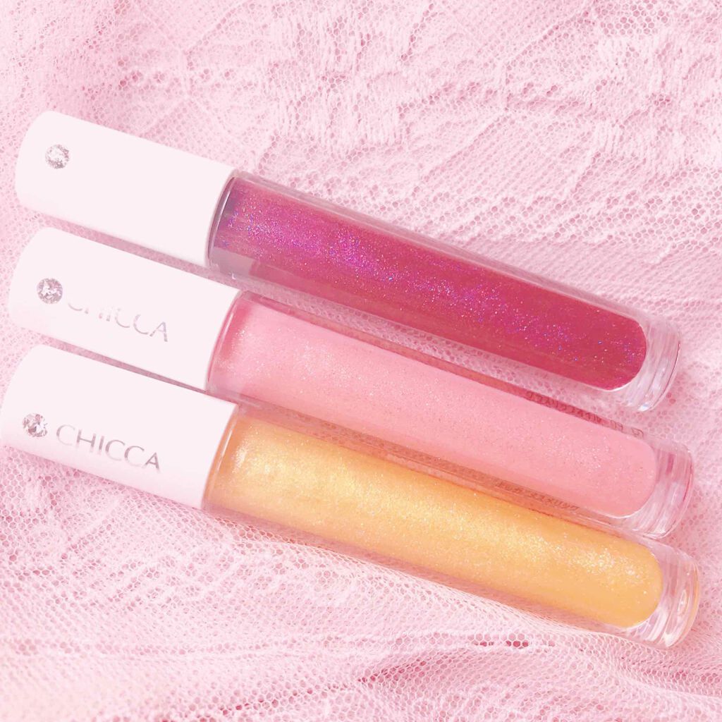 メスメリック グラスリップオイル/CHICCA/リップグロスを使ったクチコミ(2枚目)