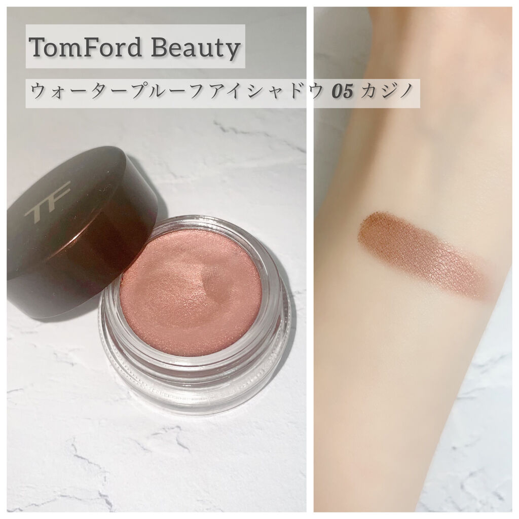 エモーションプルーフアイカラー 05 カジノ/TOM FORD BEAUTY/ジェル・クリームアイシャドウを使ったクチコミ（1枚目）