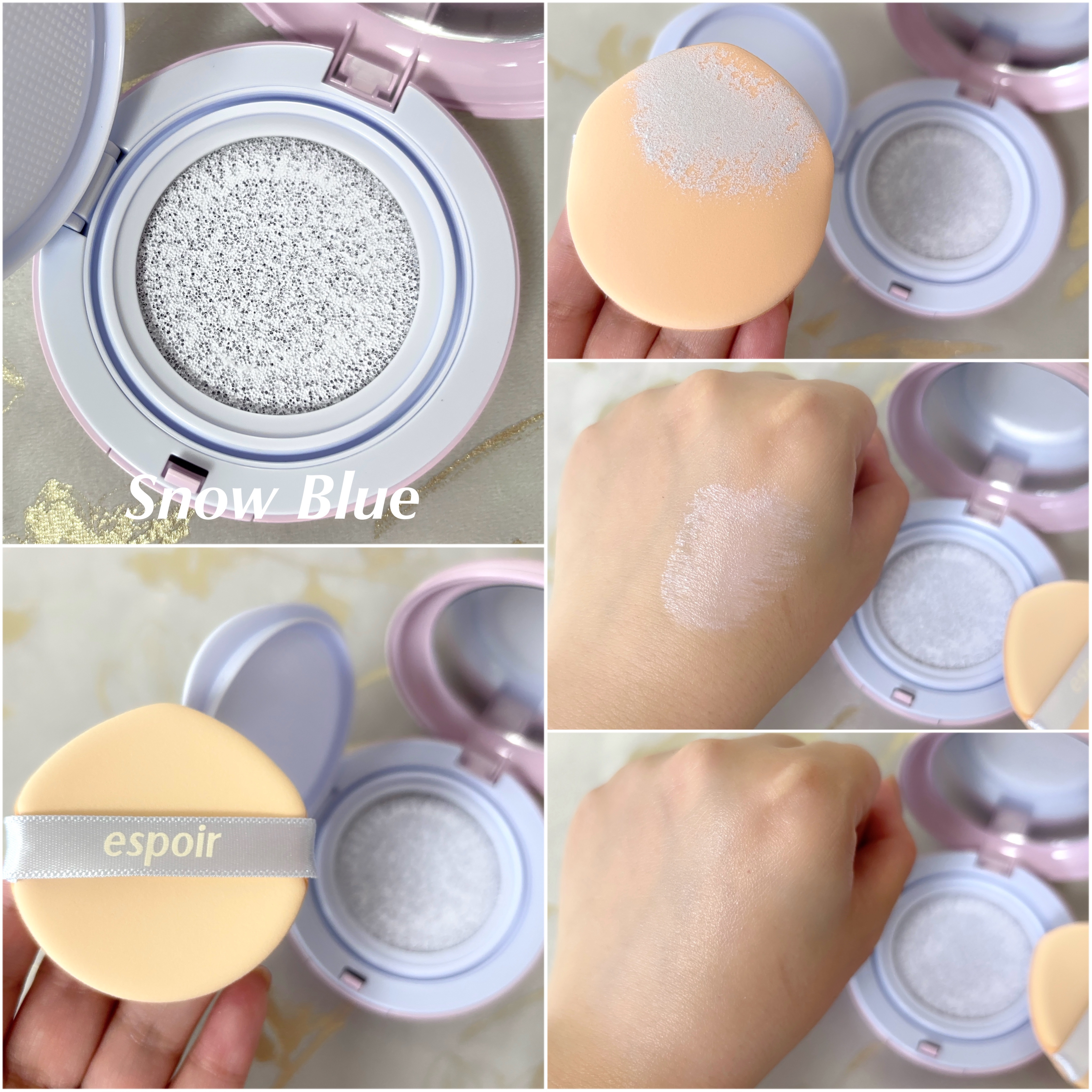 デューライクジェロー トーンアップクッション/espoir/化粧下地を使ったクチコミ（3枚目）