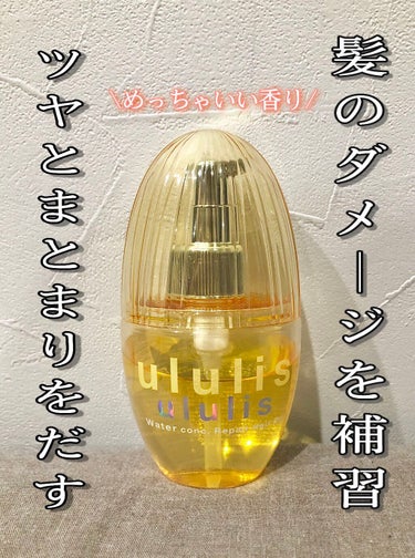 ウォーターコンク リペアヘアオイル/ululis/ヘアオイルを使ったクチコミ（1枚目）