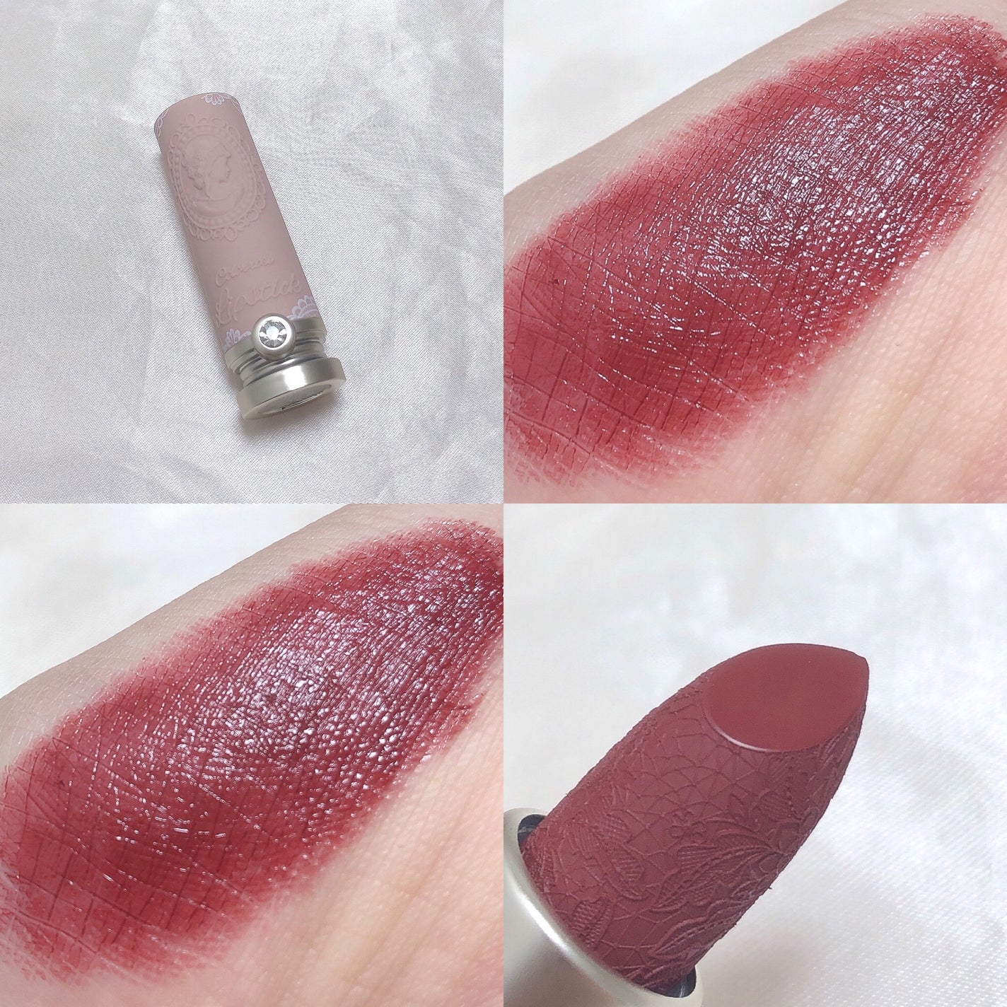 バレンタインボックス3ローズモーメント/VAVI MELLO/アイシャドウパレットを使ったクチコミ(8枚目)