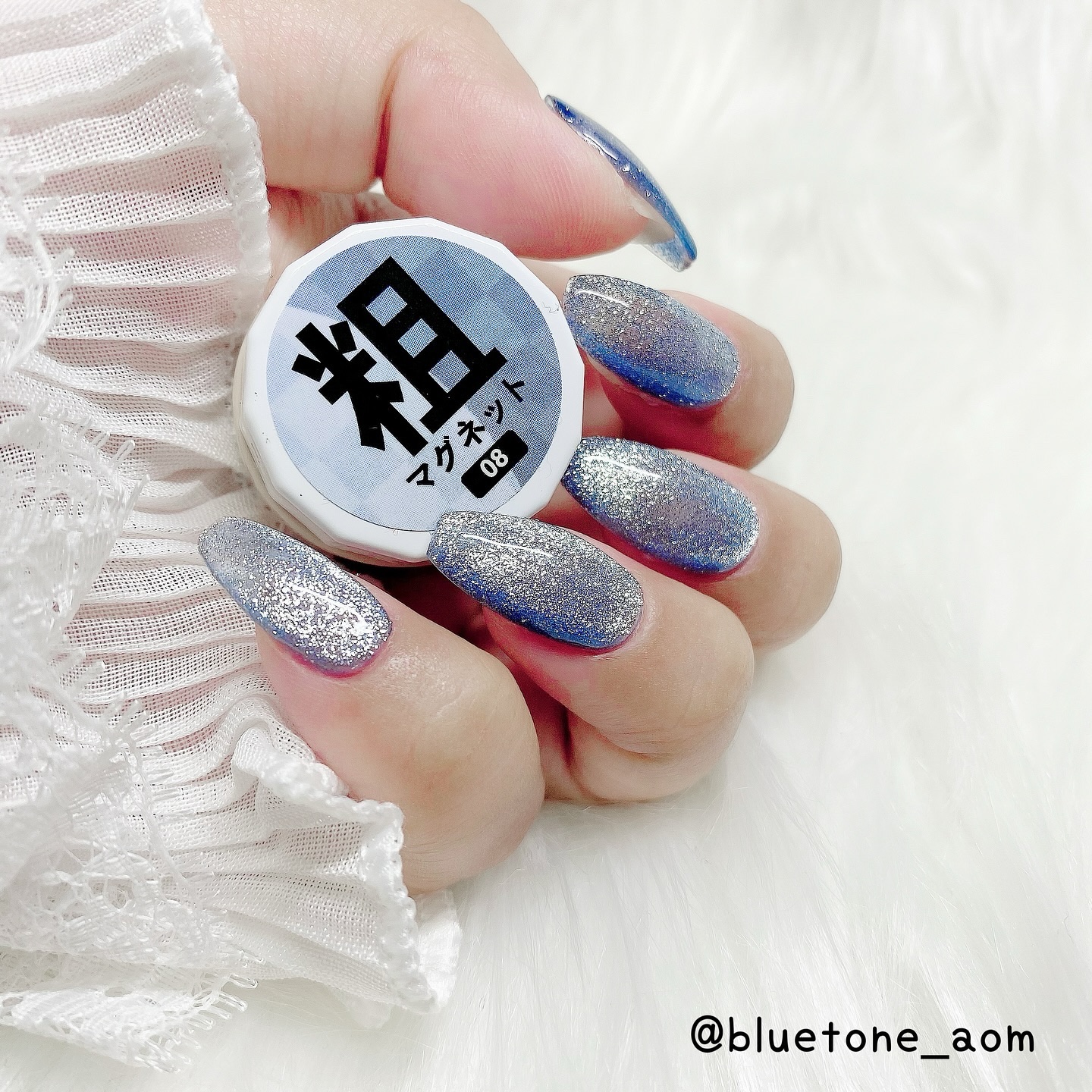 粗マグネット/ネイル工房/ジェルネイルを使ったクチコミ（1枚目）