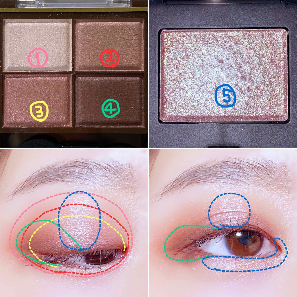 スキニーリッチシャドウ/excel/アイシャドウパレットを使ったクチコミ（3枚目）