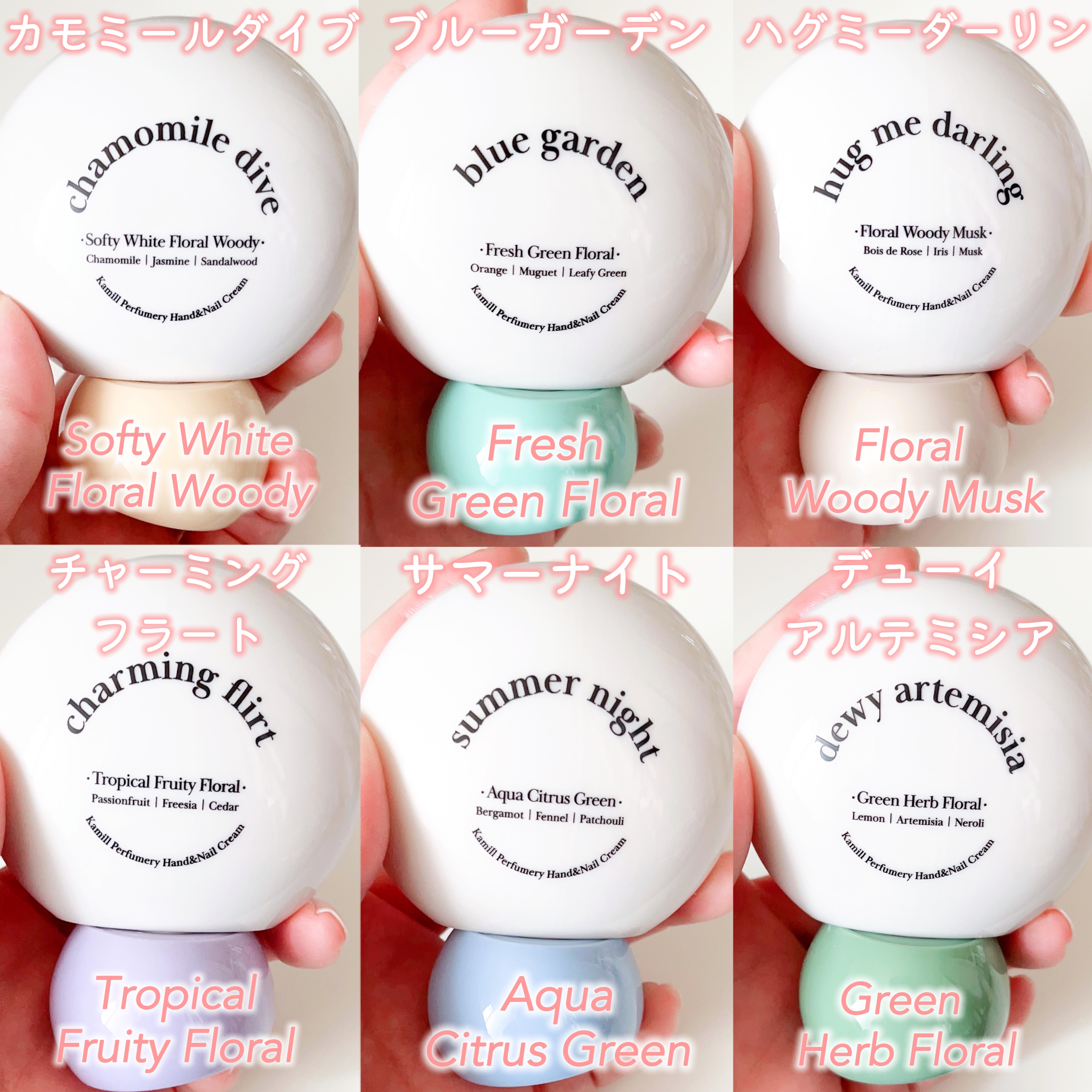 パフューマリー ハンド＆ネイルクリーム チャーミングフラート 50ml/カミール/ハンドクリームを使ったクチコミ（3枚目）