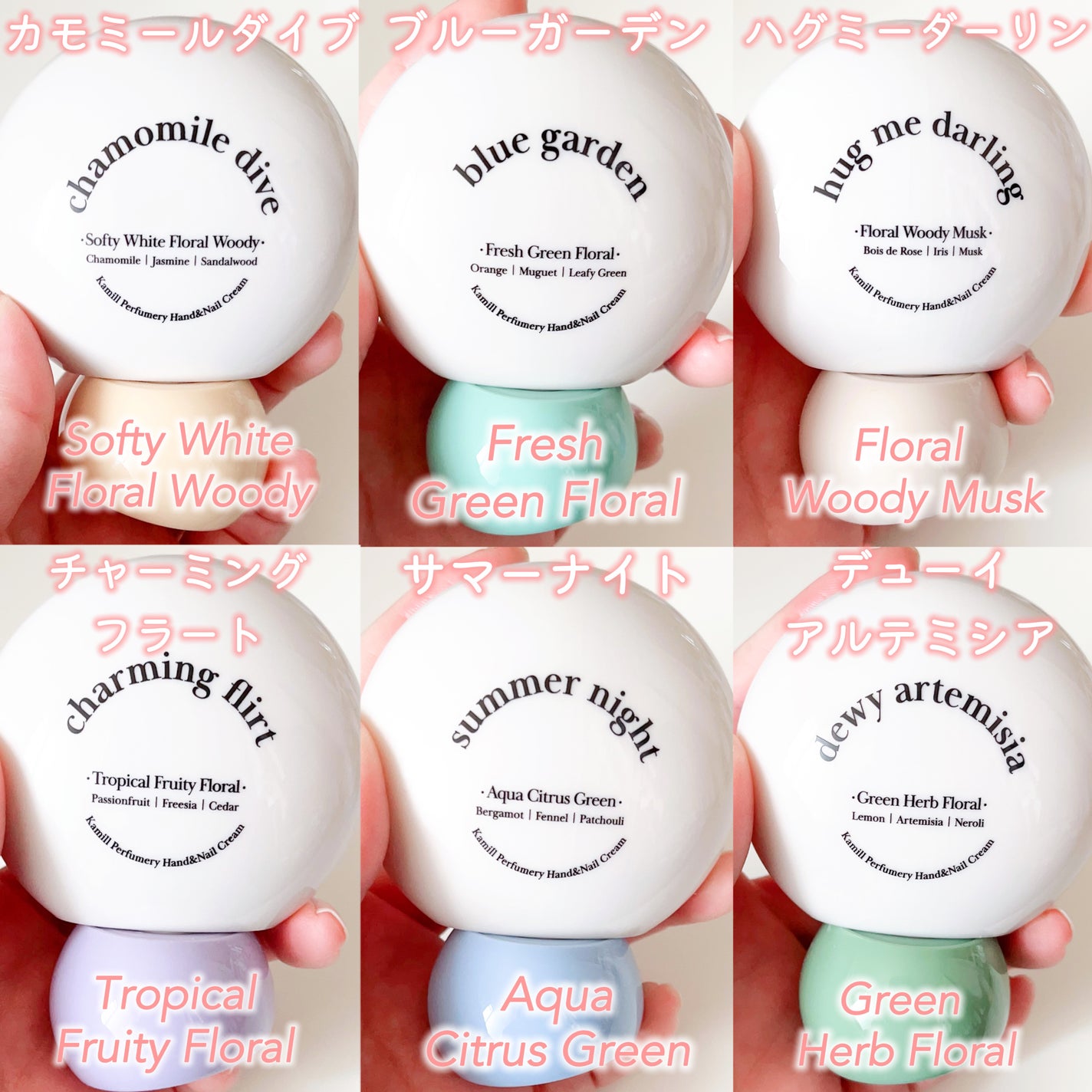 パフューマリー ハンド&ネイルクリーム デューイアルテミシア 50ml/カミール/ハンドクリームを使ったクチコミ(3枚目)