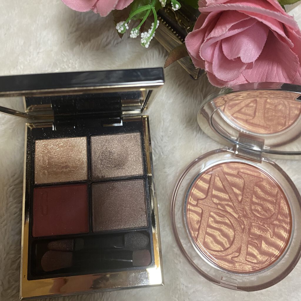 ディオールスキン ミネラル ヌード ルミナイザー パウダー ＜サマー デューン＞ 002 ピーチ デューン（生産終了）/Dior/プレストパウダーを使ったクチコミ（1枚目）