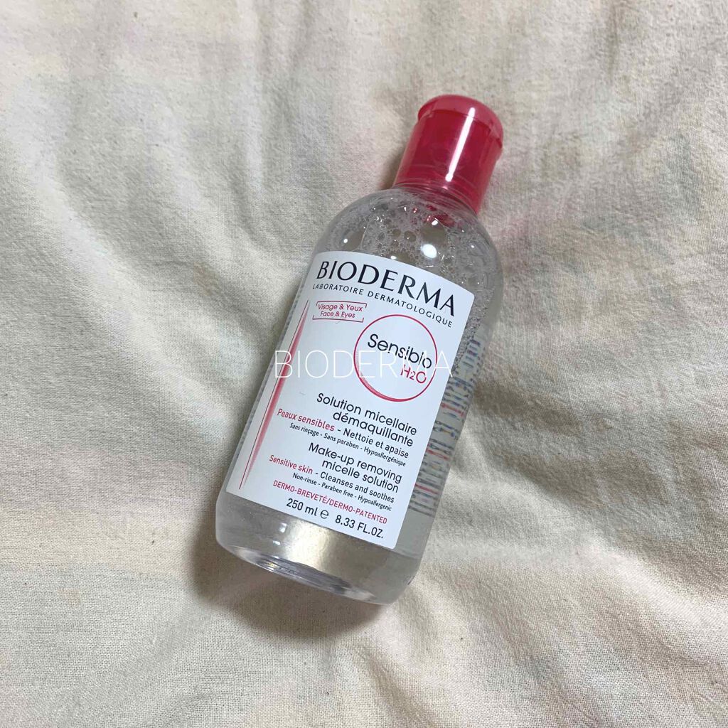 サンシビオ エイチツーオー D/ビオデルマ/クレンジングウォーターを使ったクチコミ（1枚目）