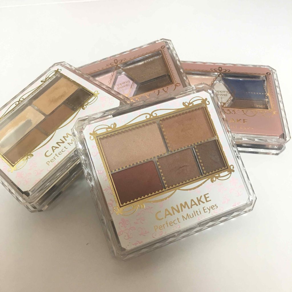 パーフェクトマルチアイズ/キャンメイク/アイシャドウパレットを使ったクチコミ(2枚目)