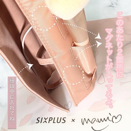 SIXPLUS×mamiseto メイクブラシ9本セット/SIXPLUS/メイクブラシを使ったクチコミ(5枚目)