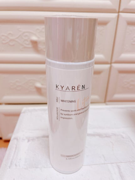 薬用美白化粧水/KYAREN/化粧水を使ったクチコミ(1枚目)