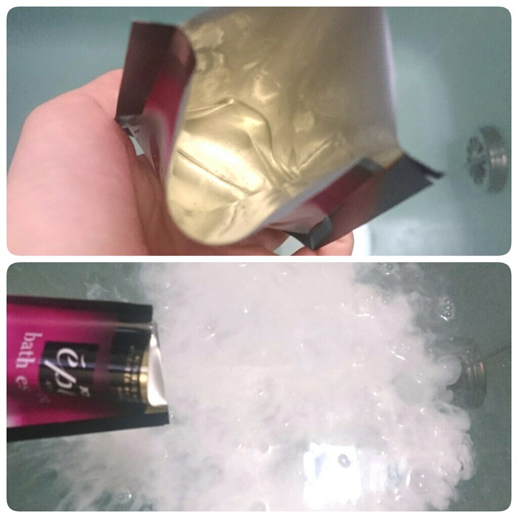 エピュール バスエッセンス イランイラン&サンダルウッドの香り/バブ/保湿系入浴剤を使ったクチコミ(3枚目)