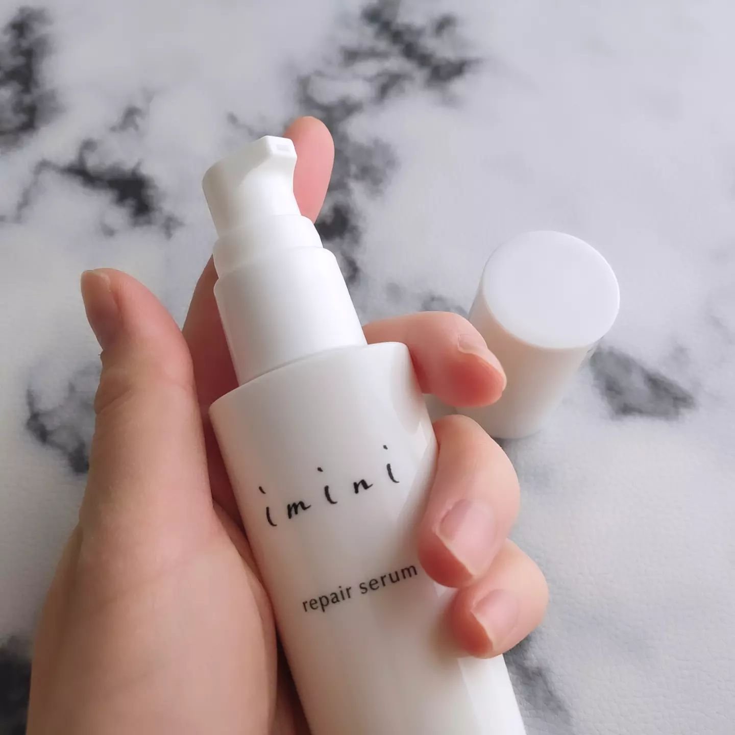 imini リペアセラム/imini/オールインワン化粧品を使ったクチコミ（2枚目）