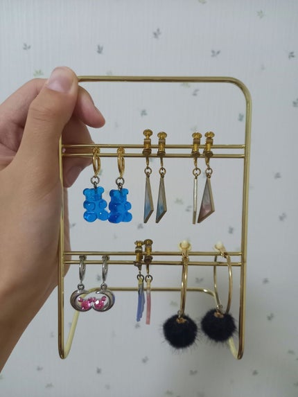 ピアス・イヤリングスタンド/セリア/その他を使ったクチコミ(2枚目)