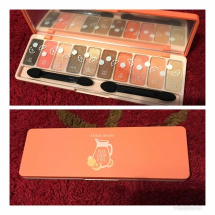 プレイカラー アイシャドウ/ETUDE/アイシャドウパレットを使ったクチコミ(1枚目)