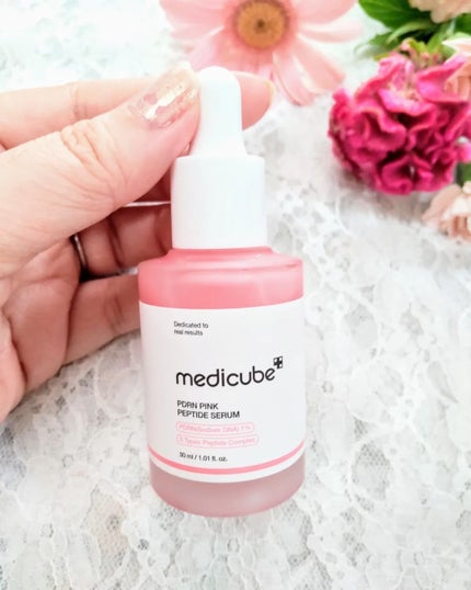 PDRNピンクアンプル PDRN 10,000ppm配合/MEDICUBE/美容液を使ったクチコミ(2枚目)