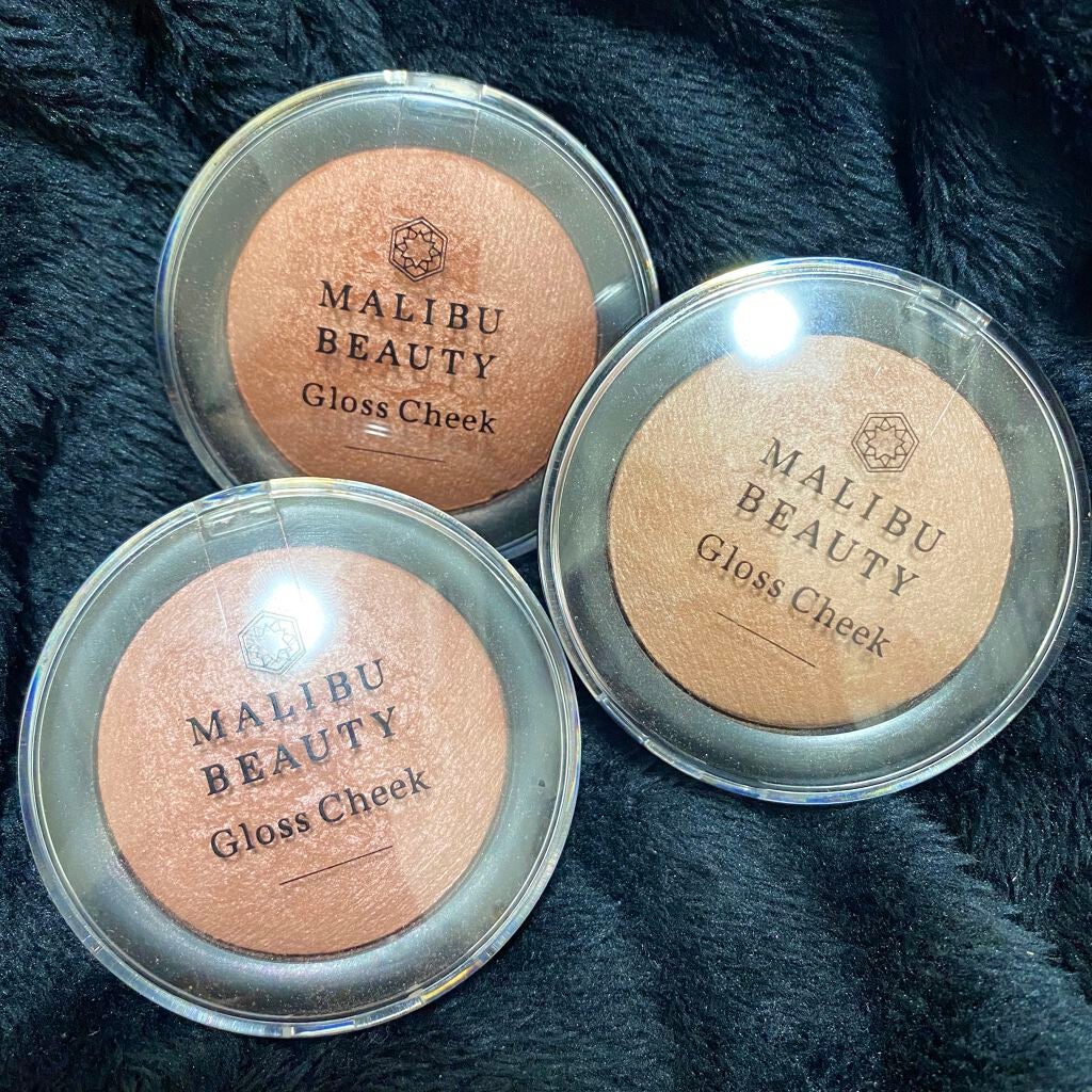 グロスチーク/マリブビューティー/パウダーチークを使ったクチコミ(1枚目)