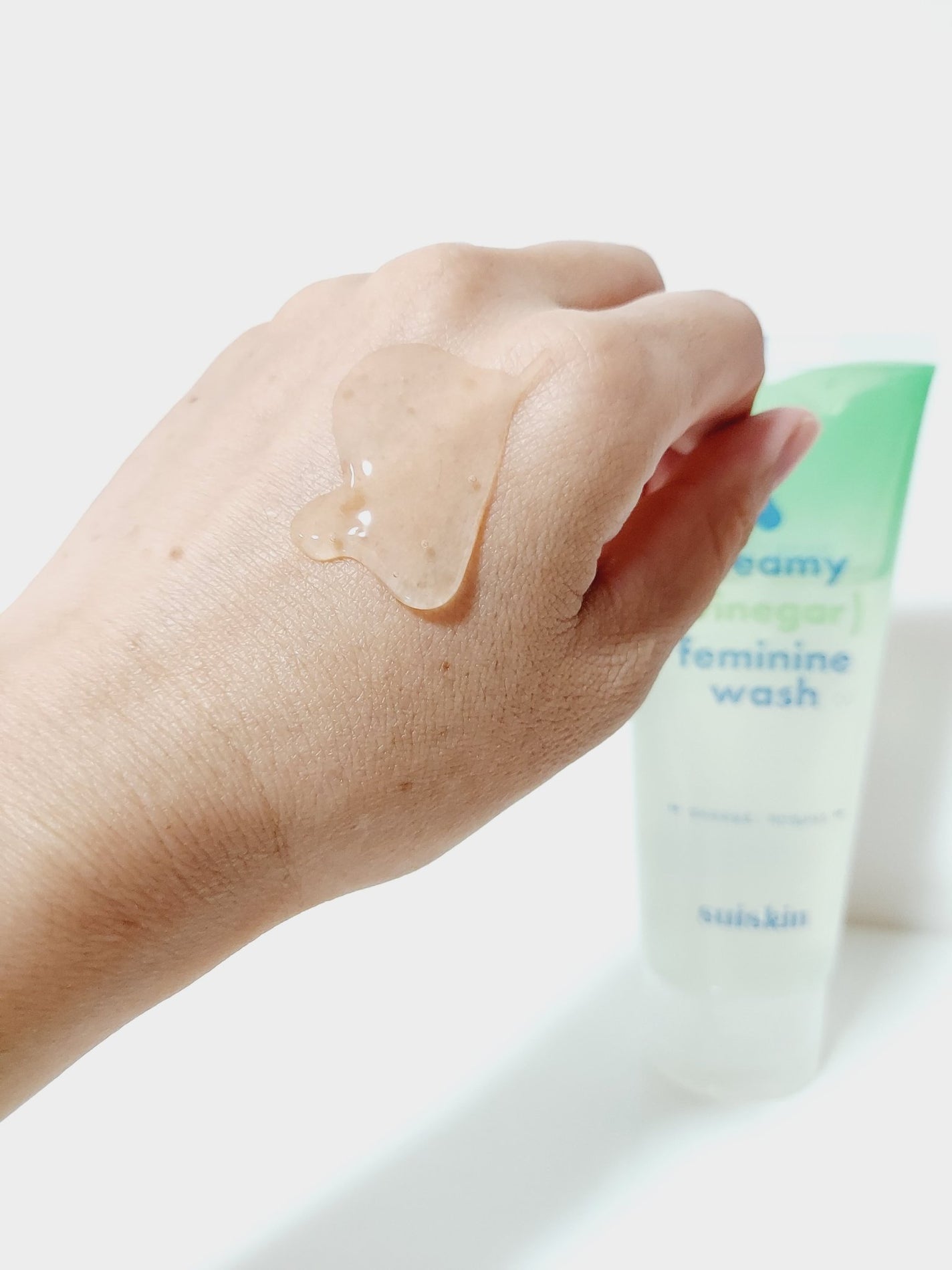クリーミービネガーフェミニンウォッシュ/suiskin/ボディソープを使ったクチコミ(2枚目)