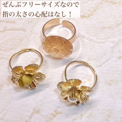 リングアクセサリー/セリア/その他を使ったクチコミ(2枚目)