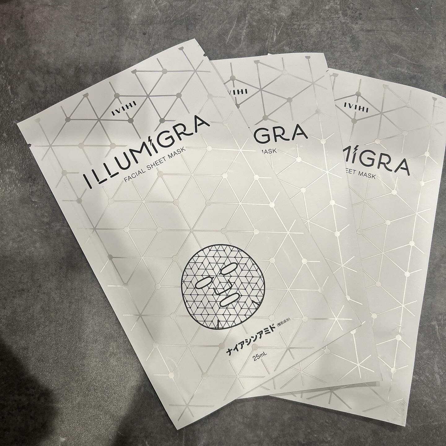イルミグラフェイシャルシートマスク 1枚入り/IVIHI/シートマスク・パックを使ったクチコミ（1枚目）