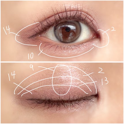 ソフトブラーリングアイパレット/wakemake/アイシャドウパレットを使ったクチコミ(8枚目)