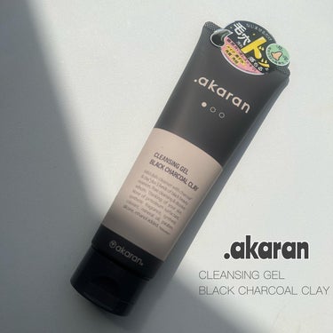 ブラックジェルクレンジング/.akaran/クレンジングジェルを使ったクチコミ（1枚目）