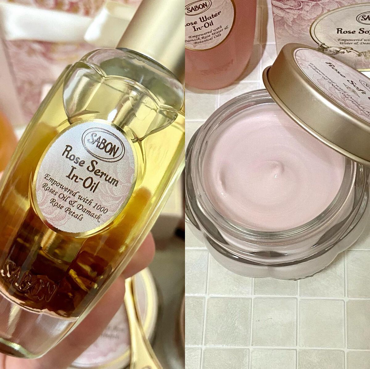 ローズフェイスケア 4STEPコンプリートキット/SABON/スキンケアキットを使ったクチコミ（3枚目）