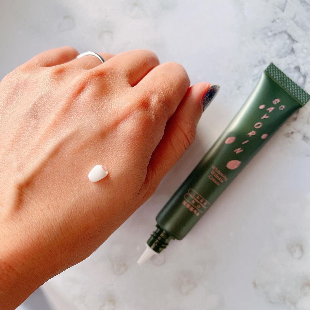 SAYORINホワイトニングリンクルクリーム/Winnow/フェイスクリームを使ったクチコミ（2枚目）