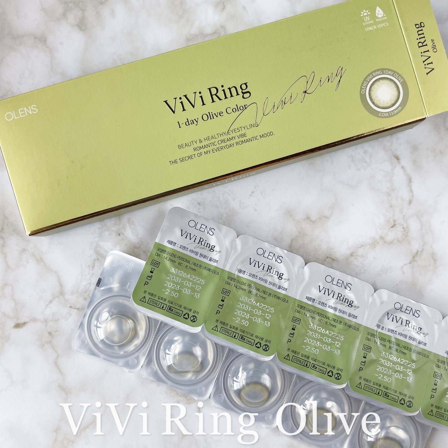 ViVi Ring 1day/OLENS/ワンデー(1DAY)カラコンを使ったクチコミ(5枚目)