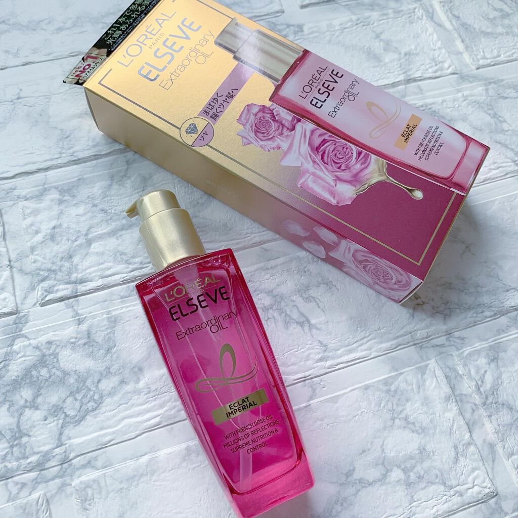 エクストラオーディナリー オイル エクラアンペリアル 艶髪オイル/ロレアル パリ/ヘアオイルを使ったクチコミ（1枚目）