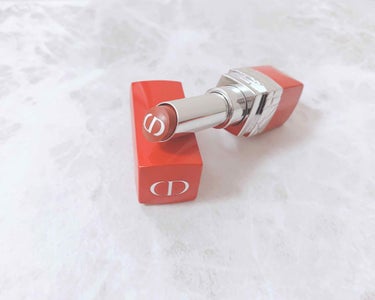 ルージュ ディオール ウルトラ バーム 808 カレス/Dior/口紅を使ったクチコミ（1枚目）